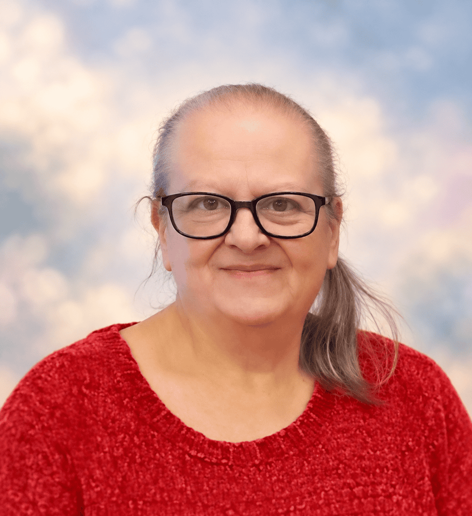 Portrait de Madame Ginette St-Cyr lors d'une cérémonie funéraire.